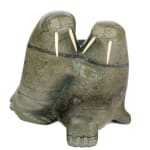 CAPTAIN ANDREW BROWN (1879-1962), HAIDA,MASSET, HAIDA GWAII, Model Totem Pole, c. 1950s / 1960s