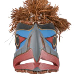 VICTOR MICHAEL WEST, TLINGIT, CREE, AND CELTIC, VANCOUVER / UCLUELET, BC, "Raven-Human" Paddle, Jan 2012