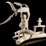 KENOJUAK ASHEVAK, C.C., R.C.A. (1927-2013) KINNGAIT (CAPE DORSET), Tuulliq Taanisiqtuq (Dancing Loon), 2006 #11