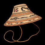 UNIDENTIFIED ALASKAN TSIMSHIAN ARTIST, Open Basket with Cherry Design, 1920s - 1930s