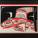ROBERT DAVIDSON (GUUD SANS GLANS), C.M., O.B.C., (1946-) HAIDA, MASSET / WHITE ROCK, Killer Whale, 1983