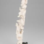VICTOR MICHAEL WEST, TLINGIT, CREE, AND CELTIC, VANCOUVER / UCLUELET, BC, "Raven-Human" Paddle, Jan 2012