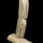 VICTOR MICHAEL WEST, TLINGIT, CREE, AND CELTIC, VANCOUVER / UCLUELET, BC, "Raven-Human" Paddle, Jan 2012