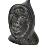 CAPTAIN ANDREW BROWN (1879-1962), HAIDA,MASSET, HAIDA GWAII, Model Totem Pole, c. 1950s / 1960s