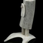 MARY KAHOOTSUAK MIKI (1920-1993) ARIVAT (ESKIMO POINT), Kneeling Woman, c. early 1970s