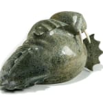 VICTOR MICHAEL WEST, TLINGIT, CREE, AND CELTIC, VANCOUVER / UCLUELET, BC, "Raven-Human" Paddle, Jan 2012