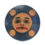 GARRY THOMAS (1969-) COAST SALISH, Moon Panel, c. 2000s
