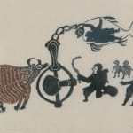 PAULOOSE AHRNNKVINA, QIKIQTAALUK (NORTH BAFFIN), Probably PANNIQTUUQ (PANGNIRTUNG), Whale, 1970s