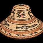 UNIDENTIFIED ALASKAN TSIMSHIAN ARTIST, Open Basket with Cherry Design, 1920s - 1930s