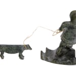 GOOTA ASHOONA (1967-) KINNGAIT (CAPE DORSET), Spirit with Hanging Janus-Face, 2000s