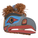 VICTOR MICHAEL WEST, TLINGIT, CREE, AND CELTIC, VANCOUVER / UCLUELET, BC, "Raven-Human" Paddle, Jan 2012