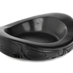 JOSEPHIE ACULIAK (1910-1968) INUKJUAK (PORT HARRISON), Curled Hare, Scenting Danger, 1960