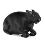 JOSEPHIE ACULIAK (1910-1968) INUKJUAK (PORT HARRISON), Curled Hare, Scenting Danger, 1960