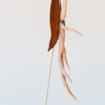 ELLEN SAVAGE (ELLEN SAVAGE XIDHOY) (1919-2004) DEG XINAG ATHABASCAN, Athabaskan Doll with Beaded Coat and Willow Root Basket, 12 Sept...