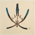 VICTORIA MAMNGUQSUALUK (1930-2016) QAMANI'TUAQ (BAKER LAKE), Untitled Work on Cloth, late 1970s