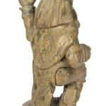 VICTOR MICHAEL WEST, TLINGIT, CREE, AND CELTIC, VANCOUVER / UCLUELET, BC, "Raven-Human" Paddle, Jan 2012
