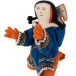 UNIDENTIFIED NUU-CHAH-NULTH ARTISTS, Two Miniature Baskets and a Miniature Rain Hat, 1990s
