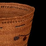 UNIDENTIFIED ALASKAN TSIMSHIAN ARTIST, Open Basket with Cherry Design, 1920s - 1930s