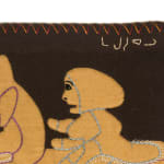 VICTORIA MAMNGUQSUALUK (1930-2016) QAMANI'TUAQ (BAKER LAKE), Untitled Work on Cloth, late 1970s