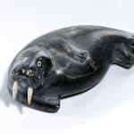 KOMALUK (1938-) INUKJUAK (PORT HARRISON), Lounging Walrus, mid-late 1960s