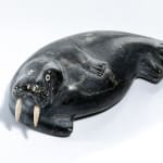 KOMALUK (1938-) INUKJUAK (PORT HARRISON), Lounging Walrus