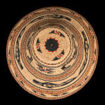UNIDENTIFIED ALASKAN TSIMSHIAN ARTIST, Open Basket with Cherry Design, 1920s - 1930s
