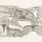 JOY KILUVIGYUAK HALLAUK (1940-2000) ARVIAT (ESKIMO POINT), Many Faces, mid-late 1980s
