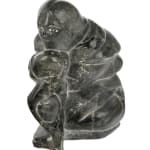 GOOTA ASHOONA (1967-) KINNGAIT (CAPE DORSET), Spirit with Hanging Janus-Face, 2000s