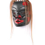 RANDY STIGLITZ (1956-) COAST SALISH / CREE, VANCOUVER, B.C., Dzunuḵ̓wa (Wild Woman)
