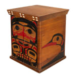 CALVIN HUNT, R.C.A. (1956-) KWAKWA̱KA̱ʼWAKW, Raven Releasing Sun, 1978