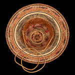 UNIDENTIFIED ALASKAN TSIMSHIAN ARTIST, Open Basket with Cherry Design, 1920s - 1930s