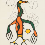 RANDY STIGLITZ (1956-) COAST SALISH / CREE, VANCOUVER, B.C., Dzunuḵ̓wa (Wild Woman)