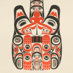 VICTORIA MAMNGUQSUALUK (1930-2016) QAMANI'TUAQ (BAKER LAKE), Untitled Work on Cloth, late 1970s