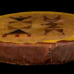 UNIDENTIFIED ARTIST, Probably PLAINS, Painted Hand Drum, late 19th century