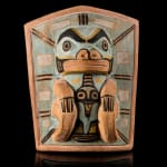 MUNGO MARTIN (1879-1962) KWAKWA̱KA̱ʼWAKW, Frog Frontlet, c. 1930