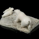 KENOJUAK ASHEVAK, C.C., R.C.A. (1927-2013) KINNGAIT (CAPE DORSET), Tuulliq Taanisiqtuq (Dancing Loon), 2006 #11