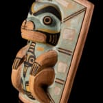 MUNGO MARTIN (1879-1962) KWAKWA̱KA̱ʼWAKW, Frog Frontlet, c. 1930