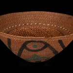 UNIDENTIFIED ALASKAN TSIMSHIAN ARTIST, Open Basket with Cherry Design, 1920s - 1930s