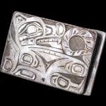 CAPTAIN ANDREW BROWN (1879-1962), HAIDA,MASSET, HAIDA GWAII, Model Totem Pole, c. 1950s / 1960s