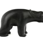 PETER PITSEOLAK (1902-1973) KINNGAIT (CAPE DORSET), Female Shaman Transforming into a Polar Bear, c. 1960