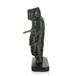 UNIDENTIFIED ARTIST, INUKJUAK (PORT HARRISON), Standing Hunter on Base, 1950s