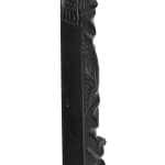 VICTOR MICHAEL WEST, TLINGIT, CREE, AND CELTIC, VANCOUVER / UCLUELET, BC, "Raven-Human" Paddle, Jan 2012