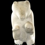 Attr: KENOJUAK ASHEVAK, C.C., R.C.A. (1927-2013) KINNGAIT (CAPE DORSET), Seated Dog, early 1970s