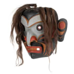 UNIDENTIFIED NUU-CHAH-NULTH ARTISTS, Two Miniature Baskets and a Miniature Rain Hat, 1990s
