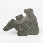 MARY KAHOOTSUAK MIKI (1920-1993) ARIVAT (ESKIMO POINT), Kneeling Woman, c. early 1970s