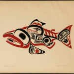 BILL REID, O.B.C., R.C.A. (1920-1998) HAIDA, Skaagi (Haida Dog Salmon), 1974