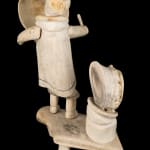 GOOTA ASHOONA (1967-) KINNGAIT (CAPE DORSET), Spirit with Hanging Janus-Face, 2000s