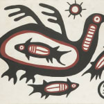 RANDY STIGLITZ (1956-) COAST SALISH / CREE, VANCOUVER, B.C., Dzunuḵ̓wa (Wild Woman)
