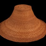 ISABEL RORICK (1955-) & MERLE ANDERSEN, HAIDA, OLD MASSET, HAIDA GWAII, Rain Hat with Hat Box, 1998 / 1999
