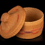 UNIDENTIFIED TLINGIT ARTIST, Rattle Top Basket, c. 1900